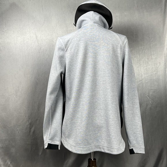 Nike NBA Golden State Warriors Showtime Hoodie Dark Grey Full Zip (Large) 911115 - Picture 4 of 11